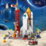 Set de Construcție Navetă Spațială cu Rachetă și Astronauți – 494 Piese