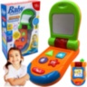 Telefon jucărie interactiv cu clapetă pentru bebeluși (culoare aleatorie)