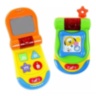 Telefon jucărie interactiv cu clapetă pentru bebeluși (culoare aleatorie)
