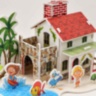 Puzzle 3D vilă de coastă, 21 de piese
