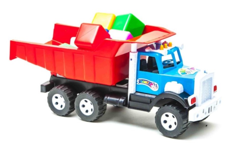 Camion Încărcat cu Cuburi, 52cm