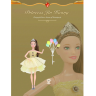 Păpușa Prințesă în Rochie Galbenă - Set cu Baloane și Accesorii