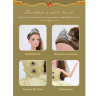 Păpușa Prințesă în Rochie Galbenă - Set cu Baloane și Accesorii