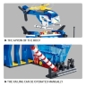 Set de Construcție Secție de Poliție cu Vehicule și Elicopter - 522 Piese