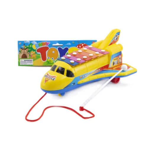 Avion cu Xilofon, jucărie de tras