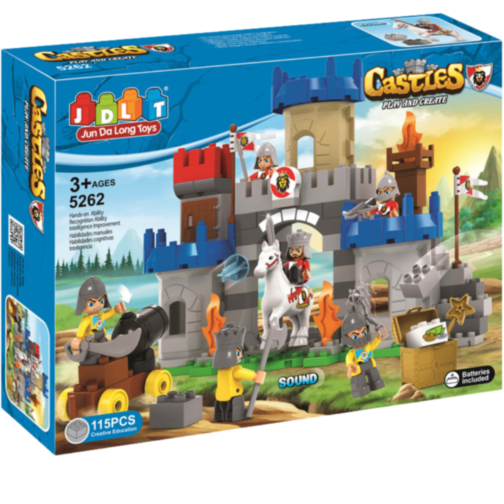 Castelul Medieval – Set de Construcție Interactiv pentru Copii