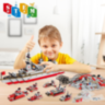 Set de Construcție Militară 25 în 1 – Nava de Război, Tancuri și Elicoptere – 811 Piese
