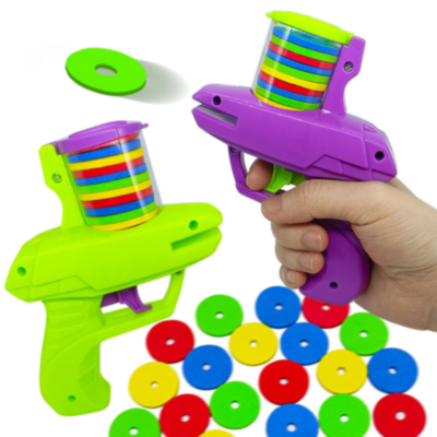 1buc. Pistol Lansator cu Discuri din Spumă (culoare aleatorie) | image