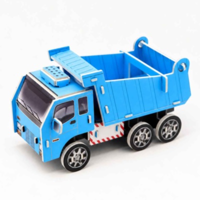 Puzzle 3D camion basculant din spumă EPS pentru copii | image
