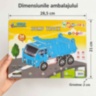 Puzzle 3D camion basculant din spumă EPS pentru copii