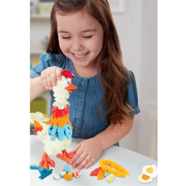 Set Găină cu Plastilină - Joc Creativ cu Sunete