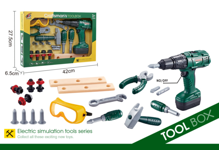 Mega Set Unelte și Scule de Construcție cu Bormașină Electrică