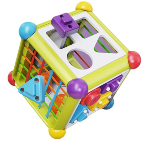 Cub Activități 6 în 1 pentru Bebeluși – Joc Interactiv și Educativ