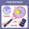 Set Rachete Tenis pentru Copii, cu Mânere Antiderapante și 2 Mingi Incluse