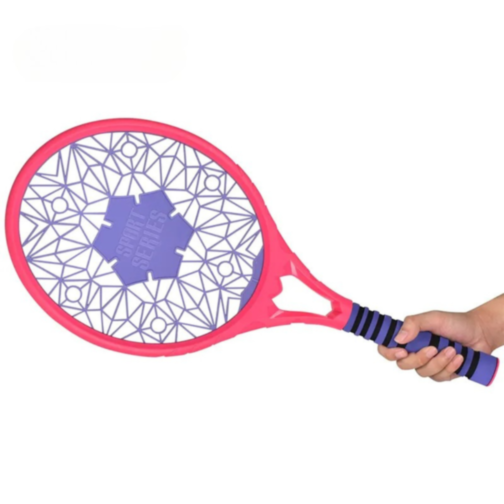 Set Rachete Tenis pentru Copii, cu Mânere Antiderapante și 2 Mingi Incluse