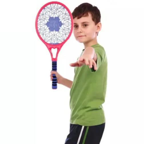 Set Rachete Tenis pentru Copii, cu Mânere Antiderapante și 2 Mingi Incluse