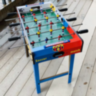 Masa de Fotbal de Jucărie pentru Copii cu Scoruri și Mânere Rotative – 69x37x62 cm