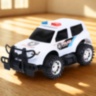 Mașină Poliție Off-Road cu Inerție și Protecție (culoare aleatorie)