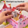 Puzzle 3D castel roz din spumă EPS pentru copii