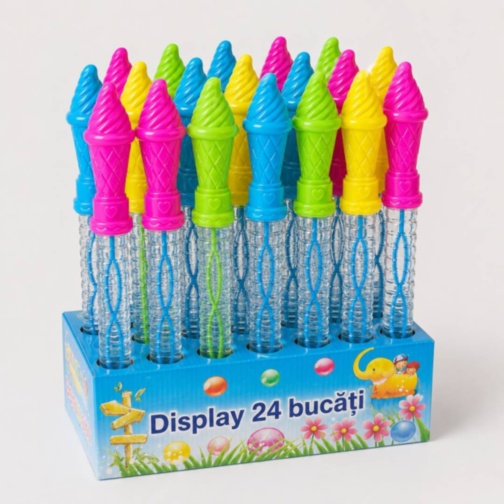 Baghetă de baloane cu model înghețată, 34 cm, set 24 buc., pret 1 buc.