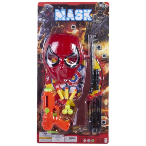 Set Masca Spider-Man cu Pistol și Pușcă