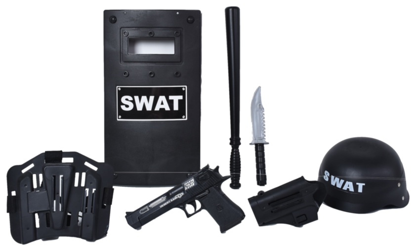 Set Polițist Fulger cu 7 Accesorii 