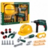 Set Unelte Construcție cu Cască și Bormașină Electrică