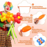 Set Baloane Modelabile cu Pompiță - 24 Bucăți