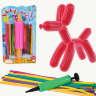 Set Baloane Modelabile cu Pompiță - 24 Bucăți