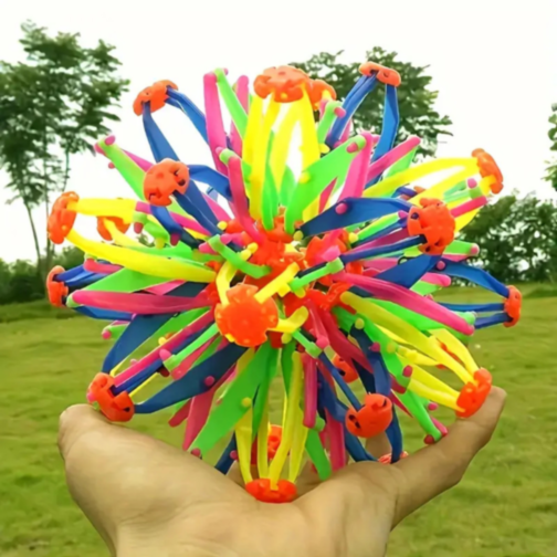 Minge Expandabilă Colorată Antistres pentru Copii