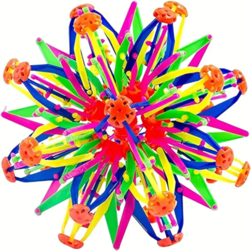 Minge Expandabilă Colorată Antistres pentru Copii