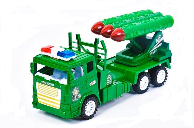 Camion Militar cu Lansator de Rachete și Mecanism de Fricțiune, 31cm