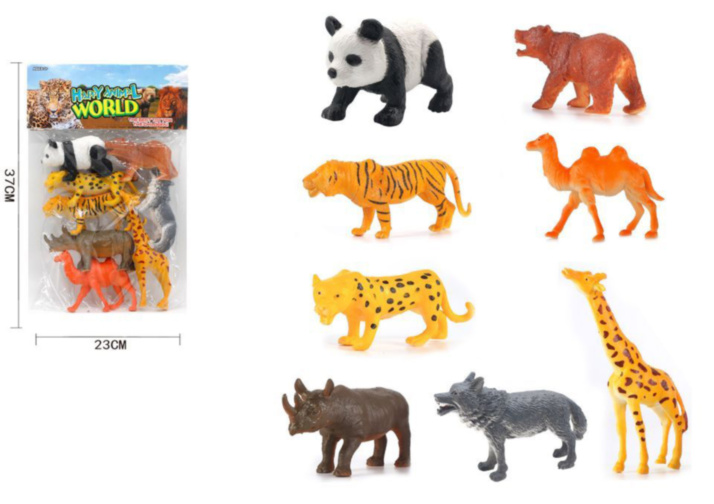 Set 8 Animale din Junglă