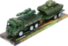 Camion Militar cu Trailer și 2 Tancuri, 41cm