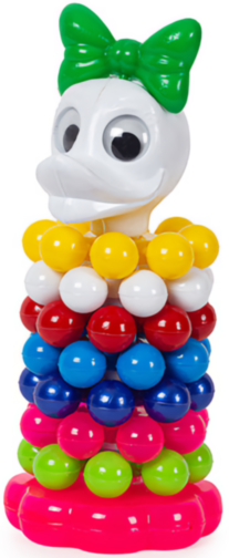 Piramida Rățușca Multicoloră, 28cm  