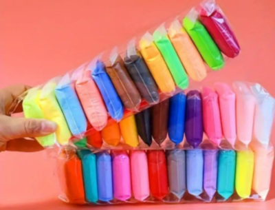Set Creativ de Plastilină Ușoară – 12 Culori Asortate + Accesorii Modelaj | image