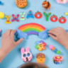 Set Creativ de Plastilină Ușoară – 12 Culori Asortate + Accesorii Modelaj