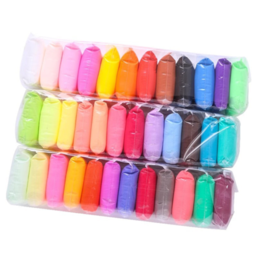 Set Creativ de Plastilină Ușoară – 12 Culori Asortate + Accesorii Modelaj