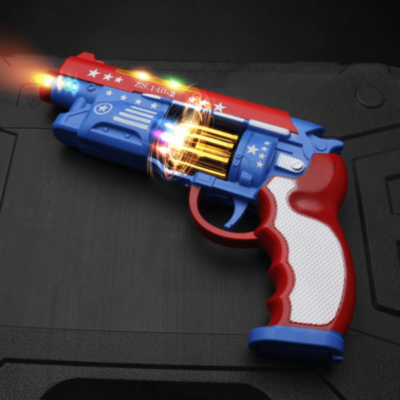 Pistol Jucărie cu Lumină și Sunet | image