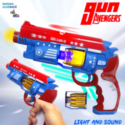 Pistol Jucărie cu Lumină și Sunet | image