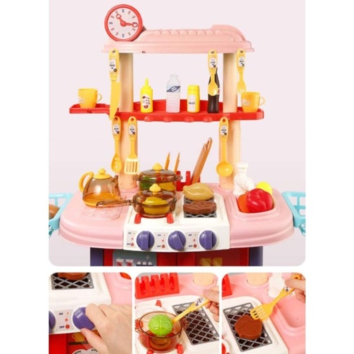 Bucătărie De Jucărie 2 în 1 cu Aburi