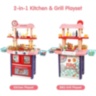 Bucătărie De Jucărie 2 în 1 cu Aburi
