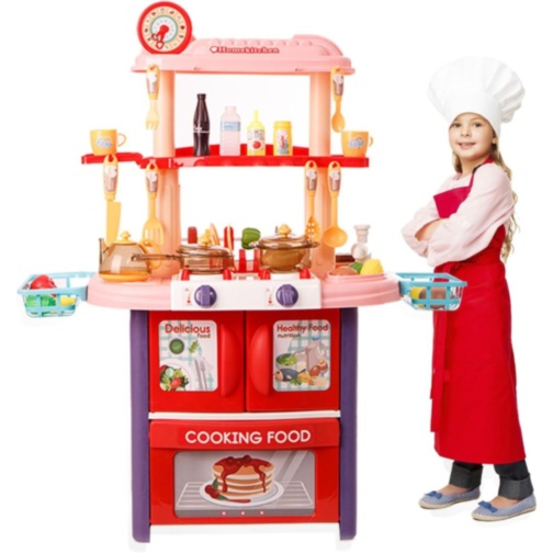 Bucătărie De Jucărie 2 în 1 cu Aburi