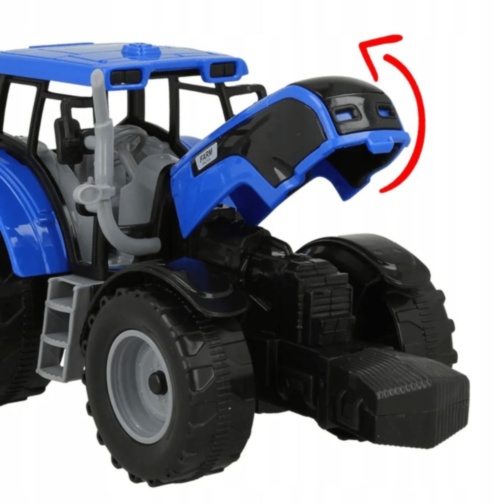Tractor Fermă cu Remorcă Mare (culoare aleatorie) 