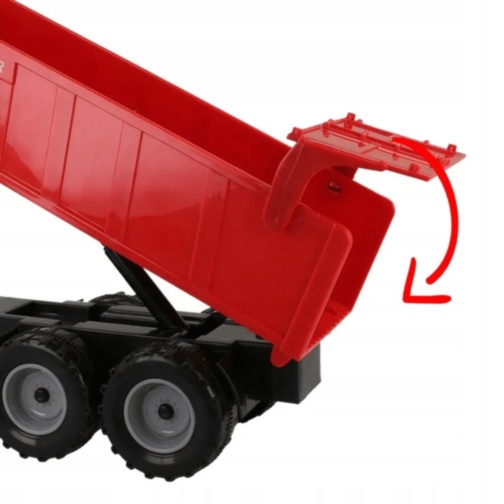 Tractor Fermă cu Remorcă Mare (culoare aleatorie) 