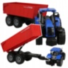 Tractor Fermă cu Remorcă Mare (culoare aleatorie) 
