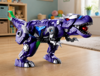 Robot transformabil manual în T-Rex mov cu articulații | image