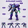 Robot transformabil manual în T-Rex mov cu articulații
