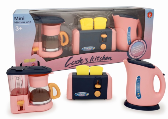 Set 3 Electrocasnice cu Accesorii (fără baterii)