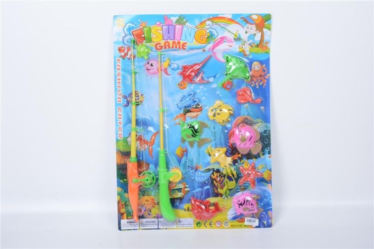 Joc de Pescuit Magnetic cu 2 Undițe